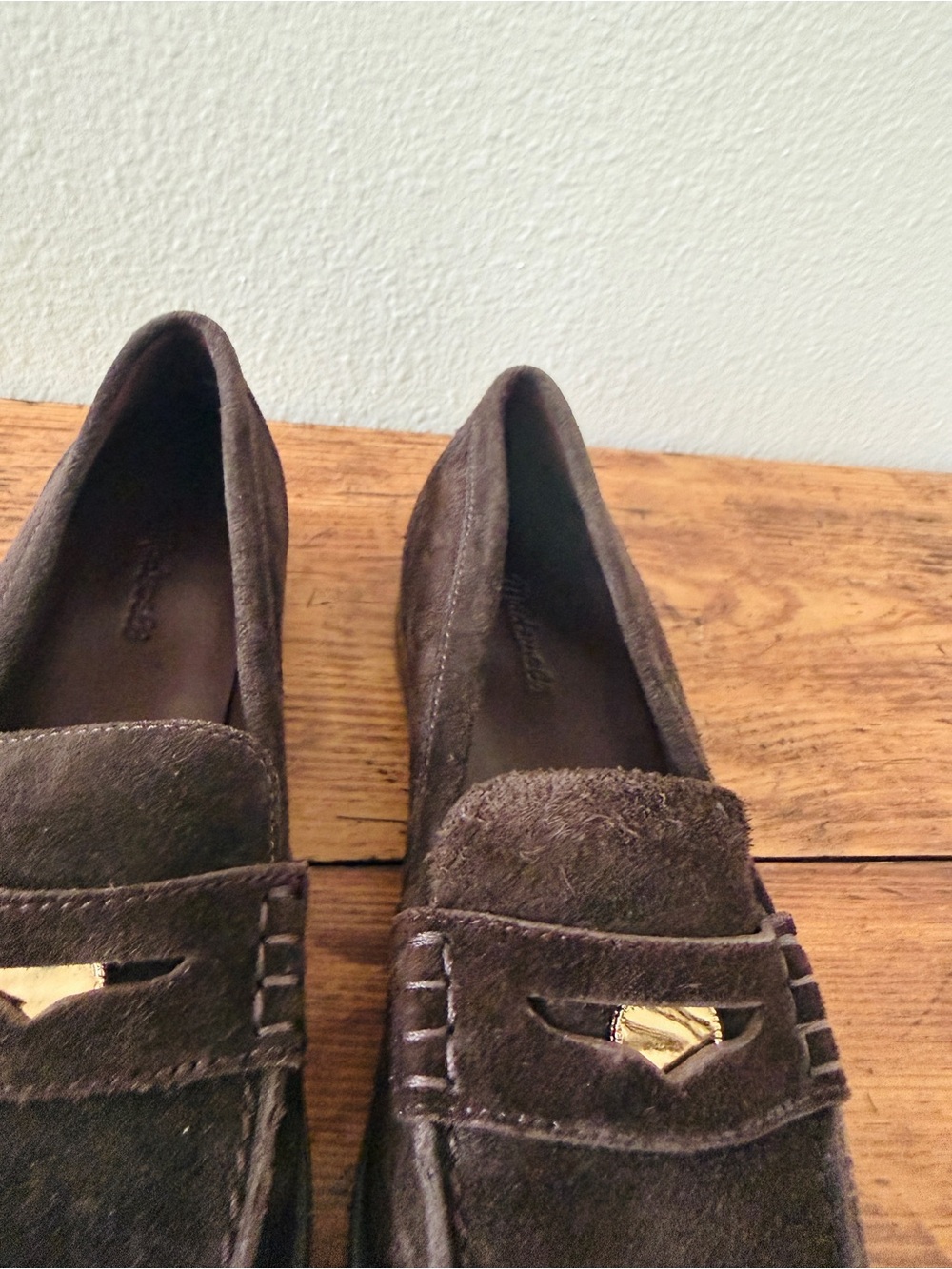 Madewell Suede Grayson Penny Loafers - Dark Carob Brown - Picture 10 of 13